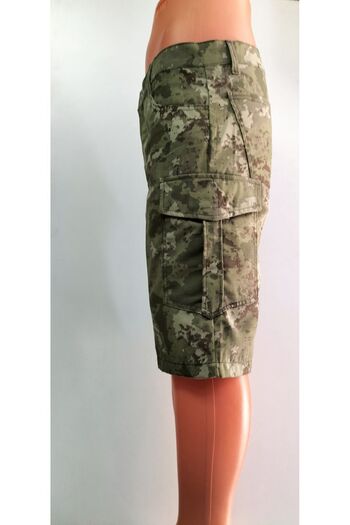 BeyzDenim k.Cavettes camouflage plus size shorts capris below the knee pants water repellent