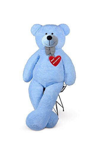 Princess Bear Dev Büyük Peluş Ayıcık 170 CM Seni Seviyorum Kalpli