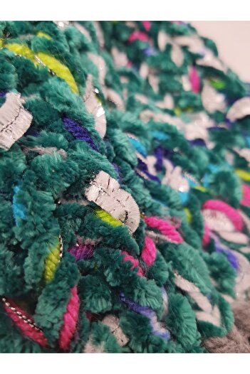 Senbeno Design HAND MADE YUMUŞAK DOKULU EL ÖRGÜSÜ PONPONLU ÖZGÜN TASARIM BERE