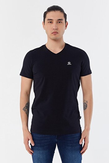 Galvanni Men's Black T-Shirt - Mumi Black