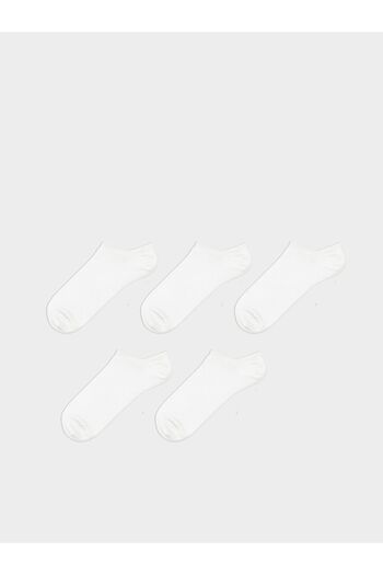 LC Waikiki LCW ACCESSORIES Plain Men's Booties Socks Pack of 5