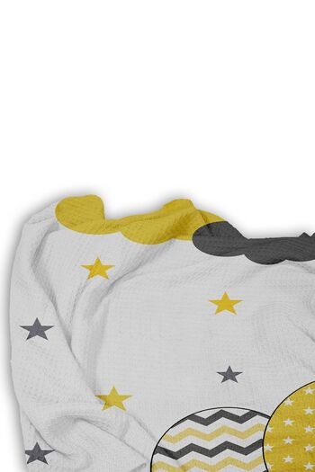 Bebişim Halı Flying Balloon Patterned Single Pike (With Pillow Case)