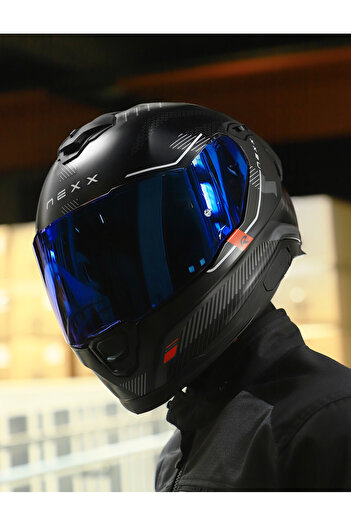 Nexx Y.100R BARON MAT SİYAH KASK