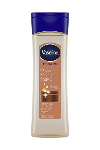 Vaseline Intensive Care Cocoa Radiant Body Gel Oil (Yoğun Bakım Kakaolu Vücut Yağı) 200ml