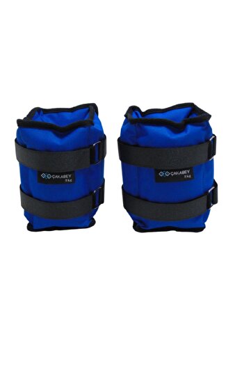 ÇAKABEY Hand-Foot Wrist Weight 5 Kg Blue Pair (2 PCS)
