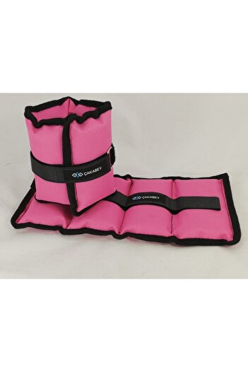ÇAKABEY Hand-Foot Ankle Weight 500 Gr + 500 Gr (Pair) Pink