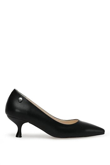 İnci A 10135661112010   3P Trudy 3Fx Black Gova Heeled Classic Shoes