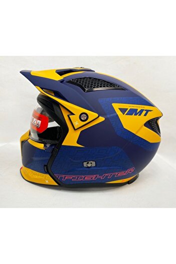 MT Streetfighter Sv Totem C3 Modüler Mat Renk Motosiklet Kask