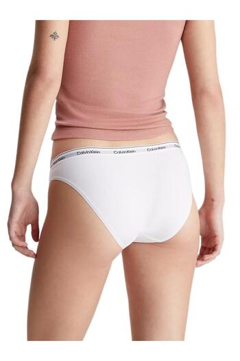 Calvin Klein Kadın Beyaz 3'lü Bikini Külot