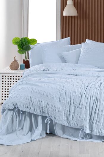 Sarev Leon Single Duvet Cover Set - 100% Cotton, Mood Comfort