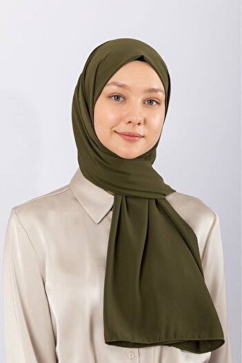 hijabchi Εισαγόμενο μετάξι Medina - Χακί