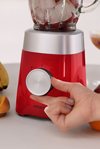 Karaca smothiler, milkshakeler, sebze suları Buz Kırıcı 1,5 Lt CAM Hazneli Smoothie Blender 1000w, Hediyeli