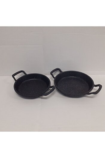 gülsan 20-22 cm Cast Iron Granite Sahan Set of 2
