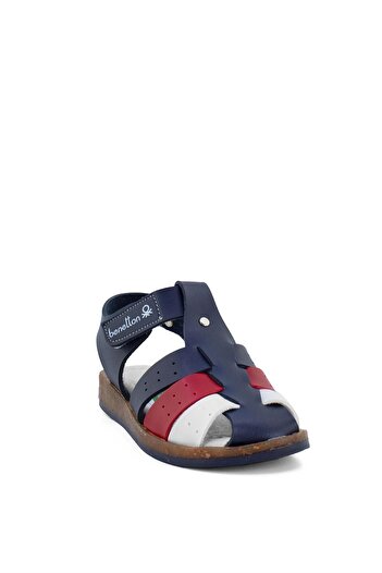 Benetton BN-1205 Booties Boys Sandals Navy Blue