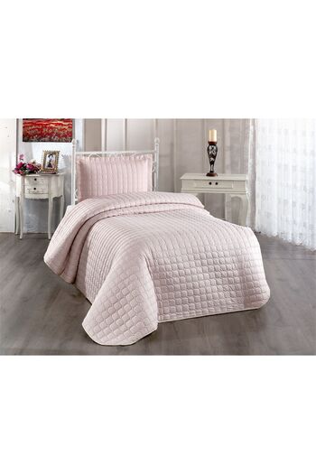 Çeyiz Diyarı Estiva Single Bedspread Cappucino