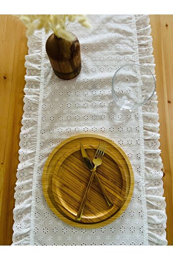 eyma home Fisto Fırfırlı Runner