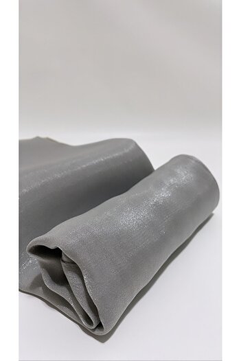 Onur Shawl - Evening Dress Fabric Glitter Shiny Shawl Hijab Clothing Fashion Store Quality Customer (GREY)