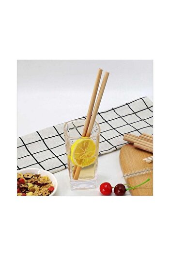 Rossel Premium Bamboo Straw 10pcs