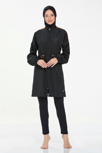 MARESİVA 8267 Model Long Sleeve Zippered Swimsuit