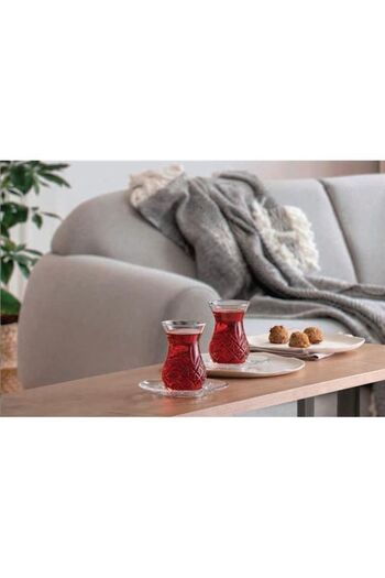 Paşabahçe Timeless Tea Set of 6