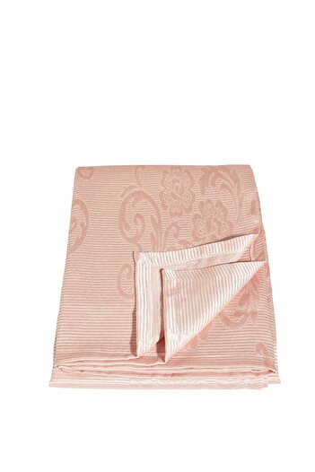 Çeyiz Diyarı Lale Single 2 Piece Bedspread Powder