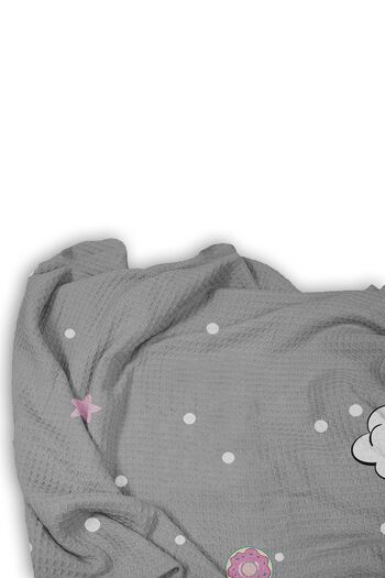 Bebişim Halı Cute Unicorn Patterned Single Pique (with Pillowcase)