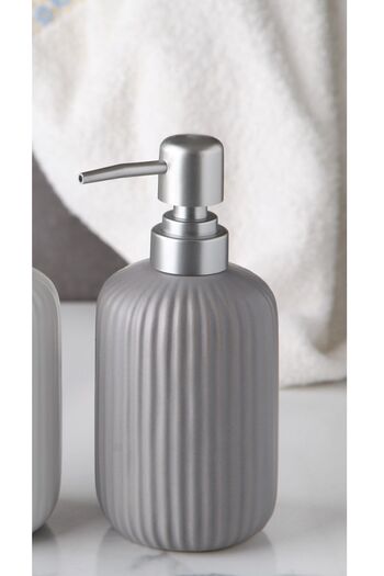 Pinkev Ceramic Liquid Soap Dispenser - Gray