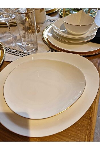 Karaca Fine Pearl Extra İnci Victory 61 Parça Yemek Takımı