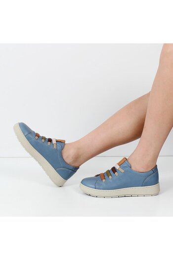 Celal Gültekin Pantofi casual de damă albastru 748 31406-16529