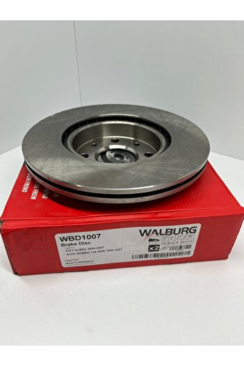 WALBURG Fren Diski Ön Havalı 257 Mm Wbd1007-51749124