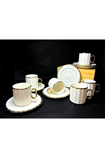 Rossel Premium White Gold Coffee Cup YK2111-2GL