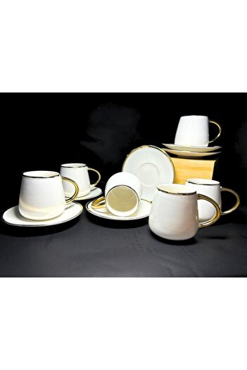 Rossel Premium White Gold Coffee Cup YK2111-9GL
