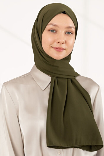 hijabchi Εισαγόμενο μετάξι Medina - Χακί