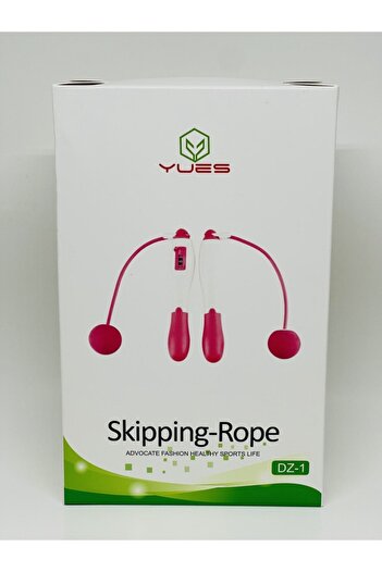 YUES Jump Rope with Counter - Lcd Display, Calorie/Step/Km Meter, Non-Slip Ergonomic Handle