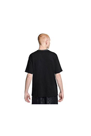 Nike Μαύρο ανδρικό μπλουζάκι casual - M Nsw Tee M90Lbr FV3758-010