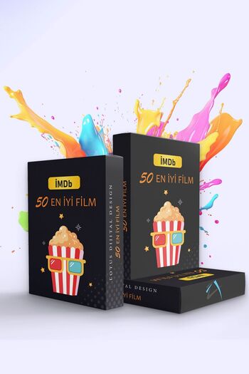 Lotus Imdb 50 Movies to Watch Card - Scratch Card, Memory Card, Entertainment and Game Card Set