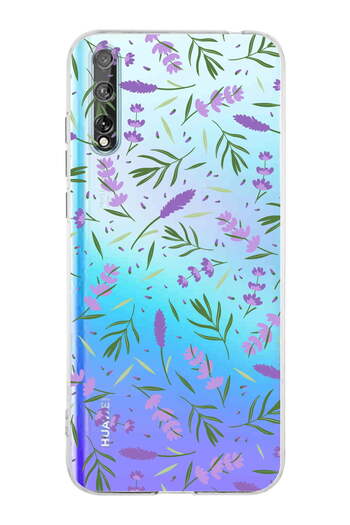 PrintiFy Huawei P Smart S ile Uyumlu Water Color 3  Kamera Korumalı Şeffaf  Kılıf