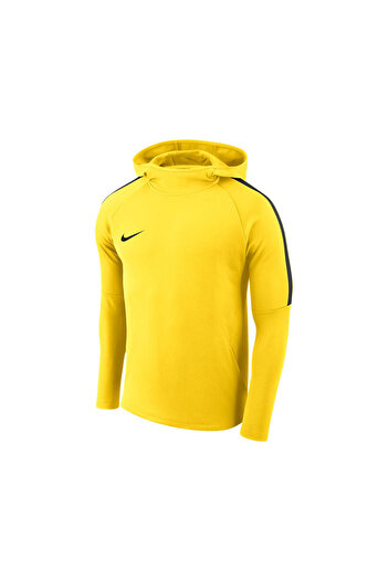 Nike Ανδρικά φούτερ ποδοσφαίρου - Acdmy18 Dry Nk M Hoodie P AH9608-719 Yellow