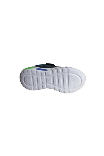 Kinetix KİNETİX Erkek Çocuk Siyah Lacivert 26 30 Comfort Rahat Taban Işıklı Çırtlı Spor Ayakkabı