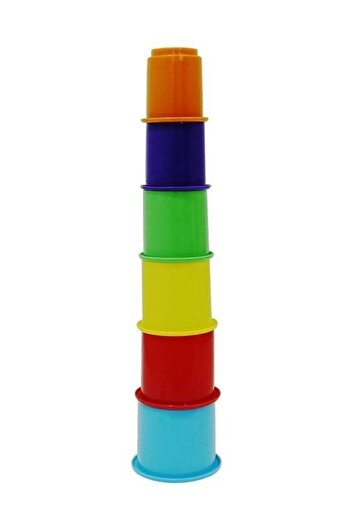 SAZE Egitici Kalıte Sevimli Kule 6'lı+bul-tak Küp+sevimli Hayvanlar Bultak +halka Atma ,eyitici Set 4lü