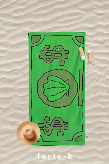Fortek Home Πετσέτα θαλάσσης μεγάλου μεγέθους 75*150 CM - Καλοκαίρι