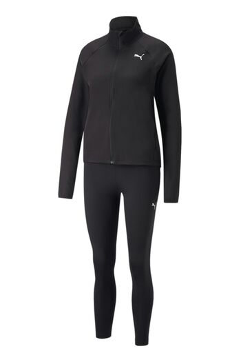 Puma Γυναικεία αθλητική φόρμα - Active Woven Suit Μαύρο - 67002401