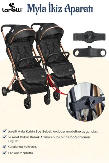LORELLİ Lorelli Myla Cabin Baby Stroller Twin Attachment
