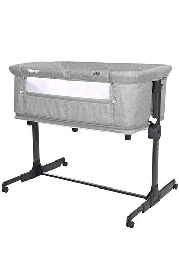 LORELLİ Milano 2 In 1 Anne Yanı Yatak - Grey