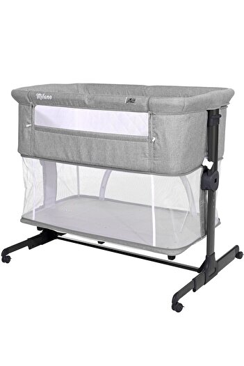 LORELLİ Milano 2 In 1 Anne Yanı Yatak - Grey