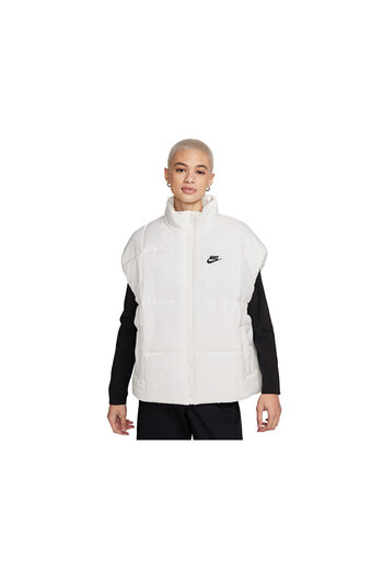 Nike Vestă pentru femei Therma-FIT - W Nsw Tf Thrmr Clsc Vest FB7679-133 Alb Design zilnic