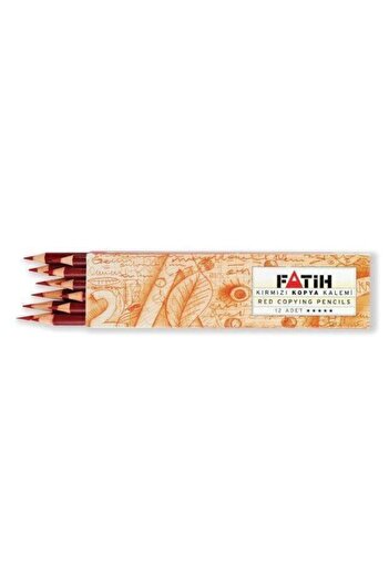 Fatih Copy Pen Red 12 Li Fa25020clkı (1 Pack 12 Pieces)