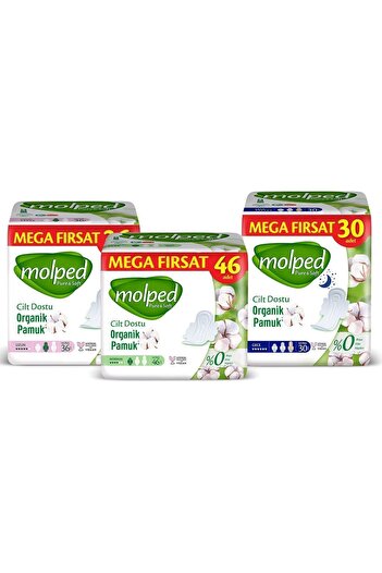Molped Pure&Soft Hygienic Pad Super Mega Pack 112 Pieces