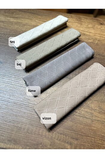 FRESCO SCARFS Bamboo Jacquard Hijab Hijab - Scarf*Beige 3