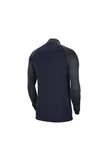 Nike Men's Gray Dri-Fit Academy Long Sleeve Football T-Shirt - BV6916-451